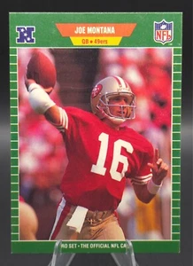 1989 Pro Set #381 Joe Montana San Francisco 49ers HOF JH - Bild 1 von 4