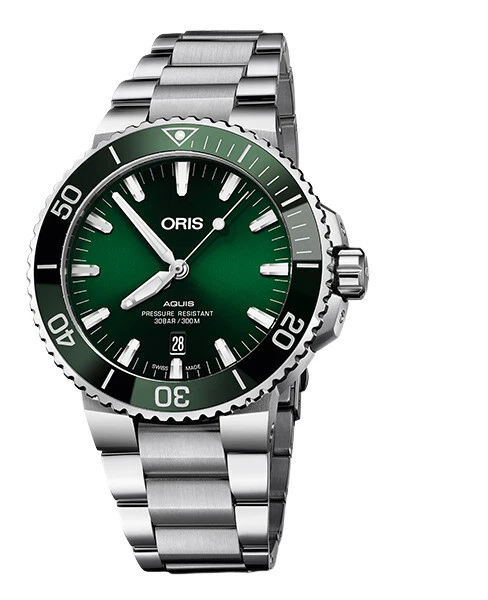 Oris Aquis Green Men's Watch - 01 733 7766 4157-07 8 22 05PEB