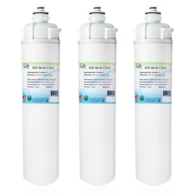 SGF-96-24 CTO-S Compatible Commercial Water Filter for EV960-51 (3 Pack) - Image 1 of 4