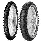 Tyre Pair Pirelli 60/100-14 Mx Extra J + 110/90-19 Mx32 Mid H