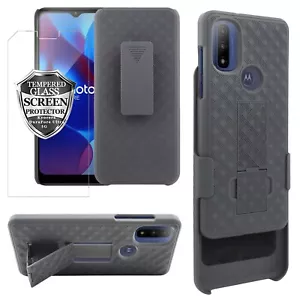 For Motorola G Pure/G Power 2022 Holster Swivel Belt Clip Hard Slim Case Cover - Picture 1 of 6