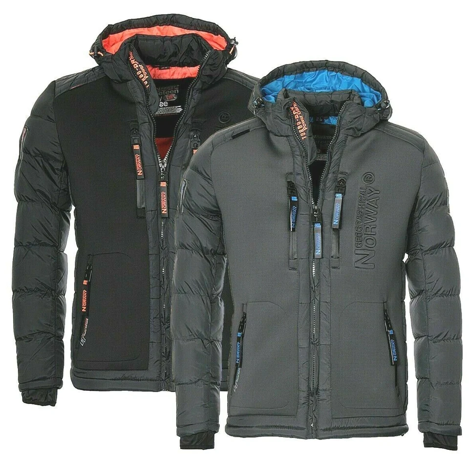 Geographical Norway Warme Herren Winter Jacke Steppjacke Parka SKI Outdoor - Bild 1 von 1
