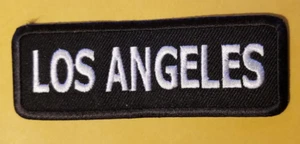 Parche bordado de Los Ángeles California aprox. 1,5" x 4" - Imagen 1 de 3