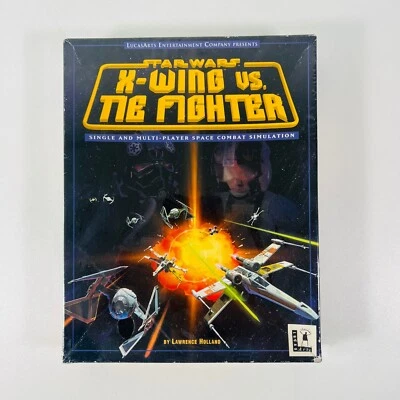 NEW Star Wars X-Wing Vs. Tie Fighter PC Big Box Game SEALED Computer - Image 1 of 3
