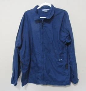 Nike FOPAS Full Zip Windbreaker Herren XL Navy Taschen 100% Nylon - Bild 1 von 3