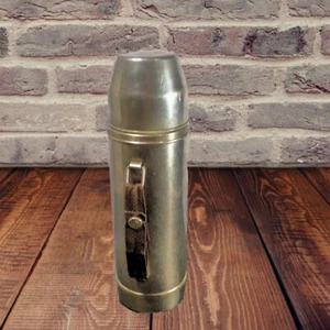 Uno-Vac Stainless Steel Vacuum Bottle Thermos – 1 Qt Hot/Cold Beverage Flask - Imagen 1 de 11