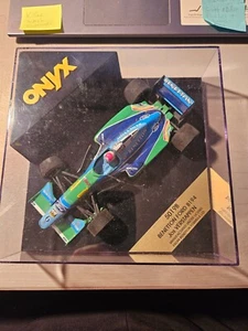 ONYX 1:24 FORMULA-1 JOS VERSTAPPEN BENETTON FORD B194 CUSTODIA PLASTICA ARTICOLO #5019B - Foto 1 di 7