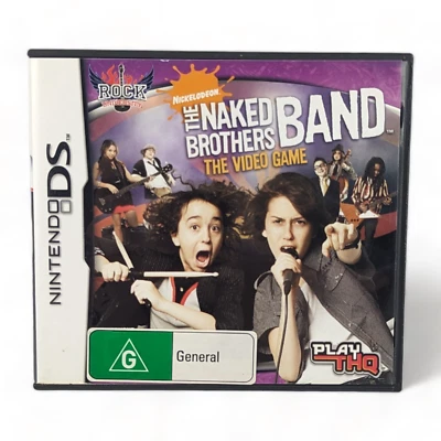 The Naked Brothers Band The Video Game Nintendo 3DS DS Lite DSi XL - Image 1 of 3