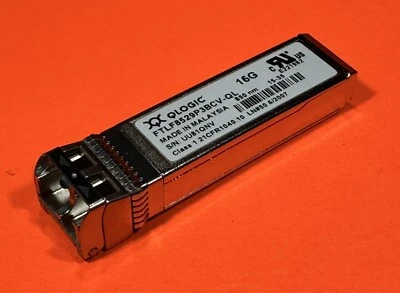 Qlogic FTLF8529P3BCV-QL 16GB SW SFP+ 300米 850NM 光学收发器 — 第 1/4 张图片