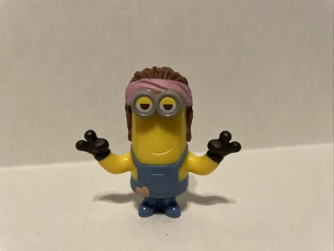 2019 Hippie Kevin 2.5" McDonald's Minion Action Figure Despicable Me Rise of Gru Cover