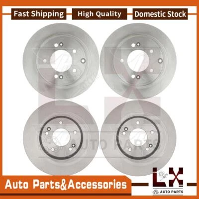 Rotor de freno delantero trasero Raybestos 4 para Hyundai Sonata 2006 2007 2008 2009 2010 Foto 1 de 4