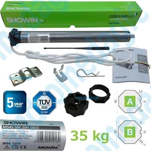 SHOWIN S45 20N OPERACIONES EN FORMA DE TUBO 45 20NM 230V motores de tubo para persianas enrollables - Imagen 1 de 1