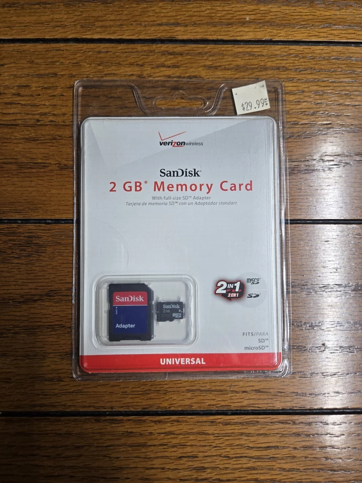 SanDisk 2gb 2in1 Universal Memory Card - Image 1 of 2