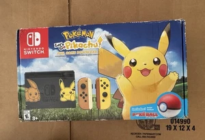 Nintendo Switch Console Let’s Go Pikachu! + Poke Ball Plus Edition - Picture 1 of 6