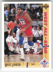 1991-92 Upper Deck Magic Johnson #57 Los Angeles Lakers - Picture 1 of 2