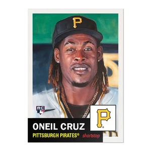 #535- Oneil Cruz RC - Juego de estar Topps PR: 6158 - Imagen 1 de 2