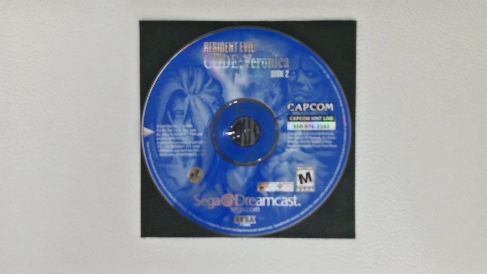 Resident Evil -- CODE: Veronica (Replacement Disc 2 Only) (Sega Dreamcast, 2000) - Image 1 of 1