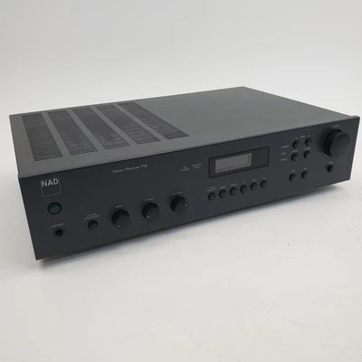 Vintage NAD 712 Integrated Stereo AM/FM Stereo Receiver Needs LCD Backlight READ - Image 1 of 4