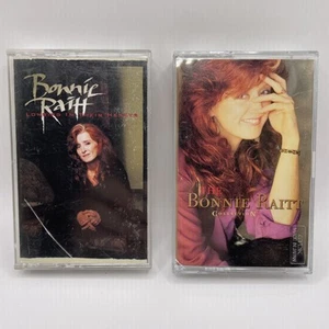 Bonnie Raitt Cassette Lot of 2 Tapes Longing In Their Hearts Collection - Picture 1 of 5