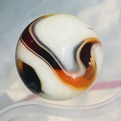 Christensen Agate Dark Red Opaque Swirl Shooter Marble - Image 1 of 4