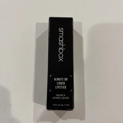 Smashbox Always On Liquid Lipsticks ~TAR PIT~ FullSize 0.13 Oz. / 4 mL. BIN RARE - Image 1 of 4