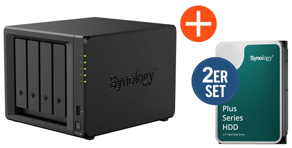 Synology Diskstation DS425 NAS System 4-Bay