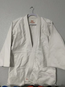 Vintage Mizuno Judo Jacke Oberteil Double Weave Erwachsene Karate - Bild 1 von 9