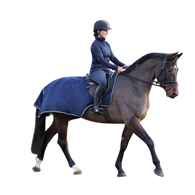 StormX Original Waterproof Exercise Sheet  - Navy/Reflective Piping - Image 1 of 3