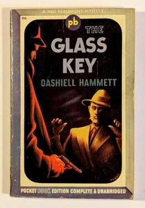 The Glass Key by Dashiell Hammett 1943 Pocket Books 211 Vintage Paperback 1st - Bild 1 von 5