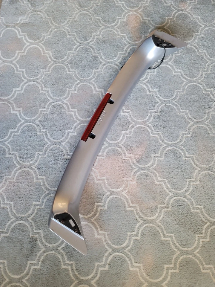 2001 to 2005 Honda Civic Coupe Rear Spoiler Third Brake Light Wing OEM SILVER - Image 1 of 4