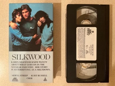 Silkwood (VHS, 1991, ABC Video) Meryl Streep, Kurt Russell, Cher Foto 1 de 3