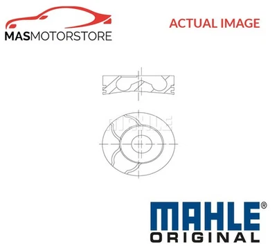 ENGINE PISTON & RINGS MAHLE ORIGINAL 021 58 02 0.5MM FOR VOLVO S40 I,V40 1.9 DI - Image 1 of 4