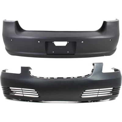 Pair Set of 2 Bumper Cover Fascias Front & Rear for Buick Lucerne 2006-2007 - Image 1 of 4