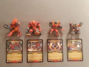 Gormiti Figuren & Karten, Volk des Vulkans, Serie Cartoon - Bild 1 von 2