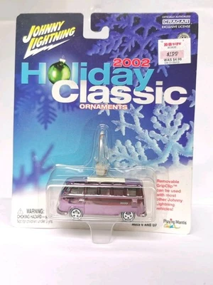 Johnny Lightning Holiday Classic Ornaments V W Wolkswagen Camper Van 1:64 Scale - Image 1 of 4
