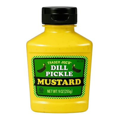 1x Trader Joe's DILL PICKLE MUSTARD Limited Seasonal - Image 1 of 2