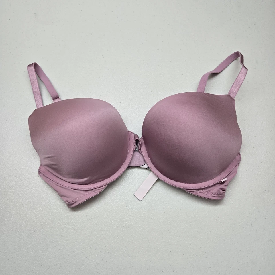 Victoria's Secret PINK Women Bra 32DD Mauve Pink Push Up Underwired - Image 1 of 4