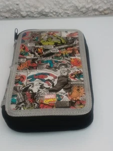 Estuche para lápices Marvel Avengers doble cremallera con juego de papelería gratis Reino Unido correo y paquete - Imagen 1 de 24