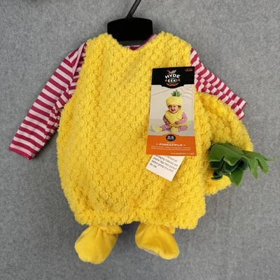 Conjunto de Disfraz de Piña Infantil Hyde And Eek 0-6 Meses Peluche Bebé Halloween NUEVO Foto 1 de 4