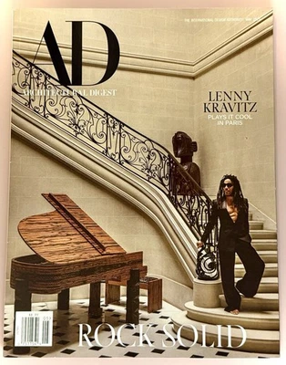 ARCHITECTURAL DIGEST || May 2025 Magazine - Lenny Kravitz Cover *NEW* - Image 1 of 3