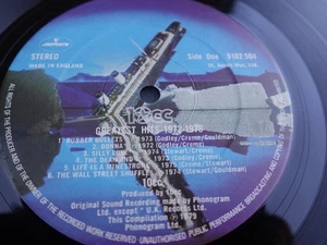 10CC GREATEST HITS 1972-1978  UK LP 1st Press 1979 MINT AUDIO HEAR - Picture 1 of 24