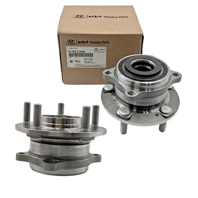 Conjunto de cojinete de cubo de rueda delantera OEM 2 para Hyundai Sonata 15-19 Kia Optima 16-20 Foto 1 de 4
