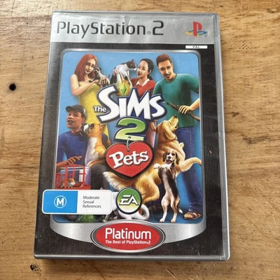 THE SIMS 2 Pets Sony Playstation 2 PS2 PAL Free Post - Image 1 of 4