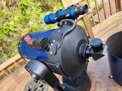Meade LX90 GPS UHTC 8” Schmidt Cassegrain Telescope w Red Dot Finder and More! - Image 1 of 4
