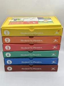 Hooked on Phonics Set Levels 1 2 3 4 5 Learn To Read Books Parent Kit Homeschool - Picture 1 of 8