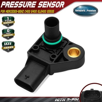 Sensor de presión absoluta colector MAP para Mercedes-Benz C400 E400 GLE400 S550e Foto 1 de 4