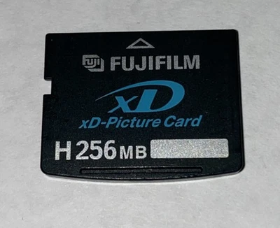 🔥 Fujifilm 🔥 xD Picture Card H 256MB Memory Card (Fits Olympus)  ✅ TESTED ✅ - Image 1 of 2
