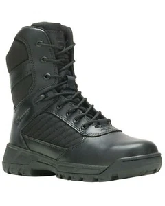 NUEVAS Botas de Trabajo Bates Para Mujer Tácticas Deportivas 2 3580B NEGRAS con Cremallera Lateral con Cordones 9.5-M - Imagen 1 de 5