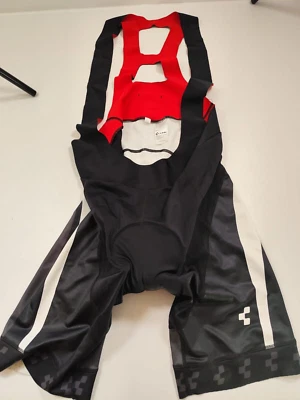 618F CUBE Blackline BIB Shorts Radlerhose gepolstert kurz Gr. XXL 11180 NEU - Bild 1 von 4