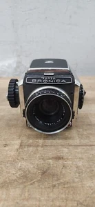 Zenza Bronica Model C Camera Nikkor-P 75mm F/2.8 Lens - Picture 1 of 8